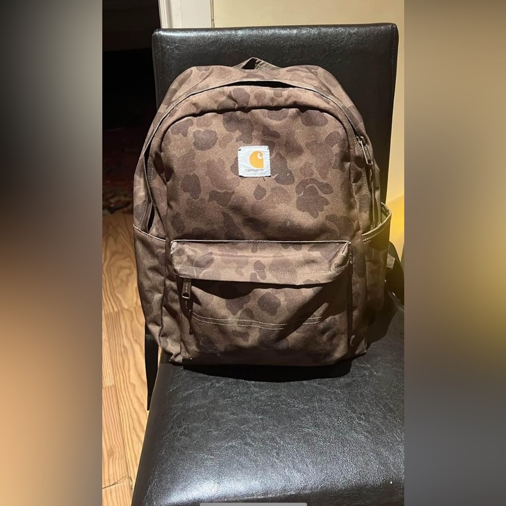 Carhartt camo backpack